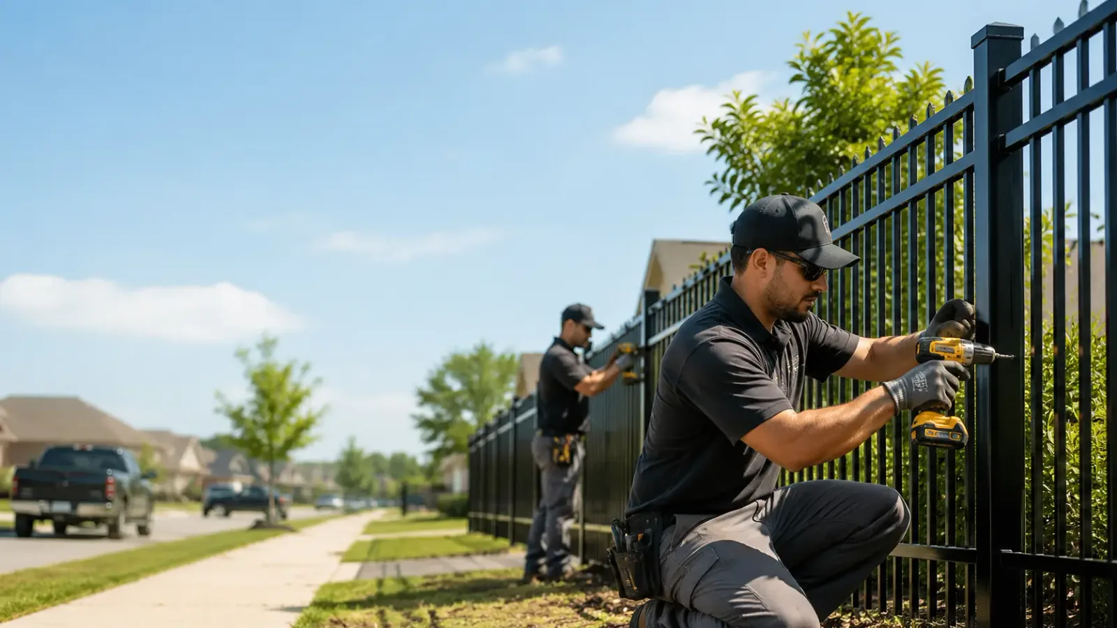 Metal Fence Installation in Alamance, NC